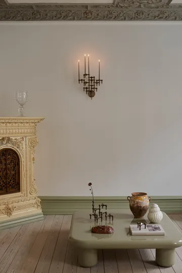 Candela STOFF Nagel by ester & erik, confezione da 6 - Carciofo - STOFF Nagel