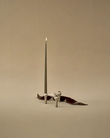 Candela STOFF Nagel by ester & erik, confezione da 6 - Dusty green - STOFF Nagel