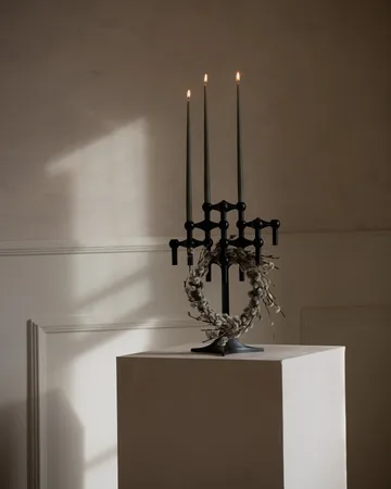 Candela STOFF Nagel by ester & erik, confezione da 6 - Dusty green - STOFF Nagel