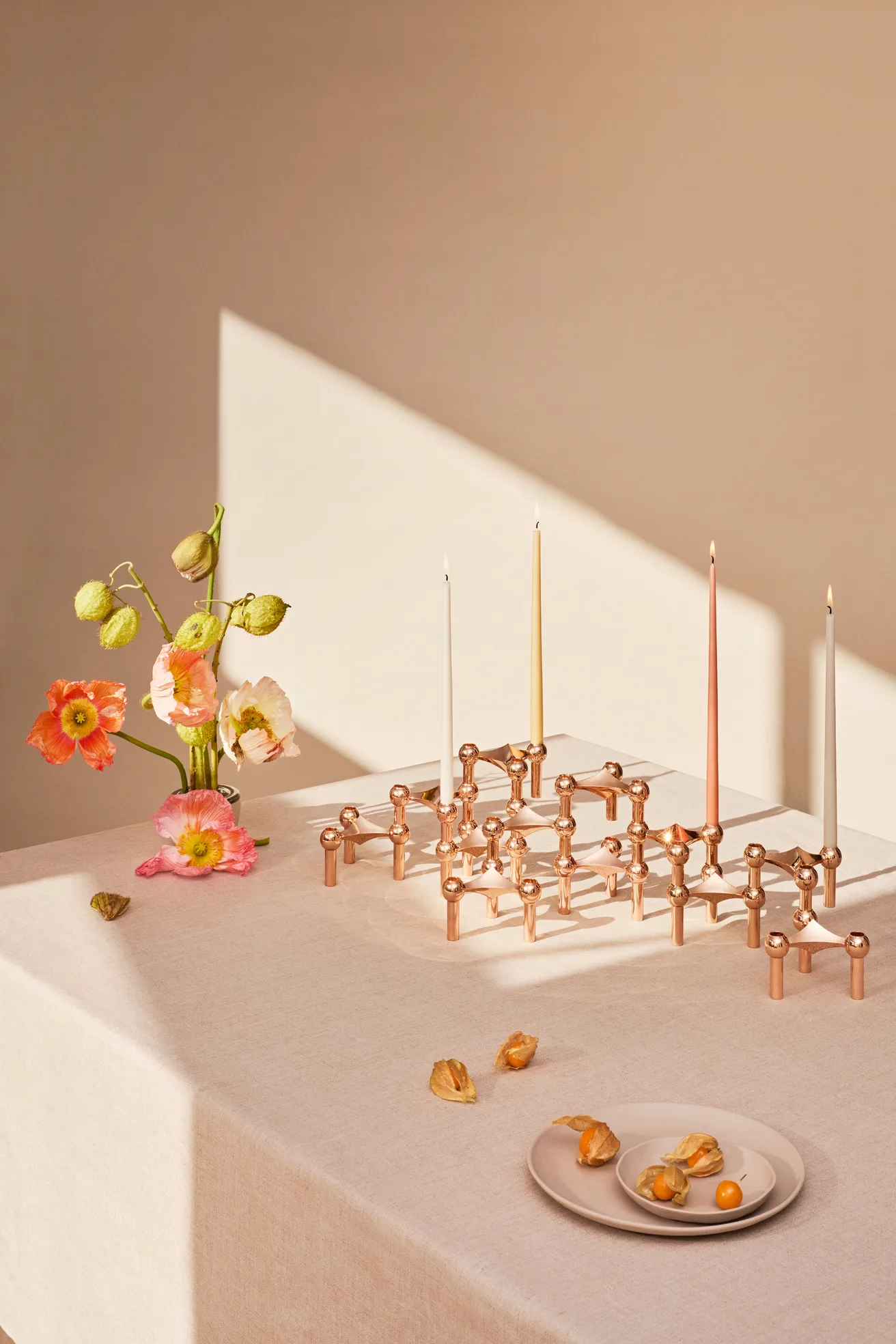 Candela STOFF Nagel by ester & erik, confezione da 6, dusty rose STOFF Nagel