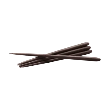 Candela STOFF Nagel by ester & erik, confezione da 6 - Espresso - STOFF Nagel