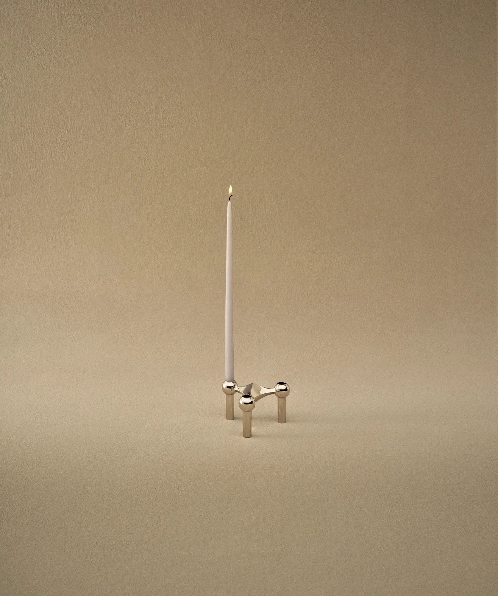 Candela STOFF Nagel by ester & erik, confezione da 6, Light lavender STOFF Nagel