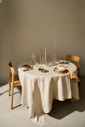 Candela STOFF Nagel by ester & erik, confezione da 6 - Marrone chiaro - STOFF Nagel