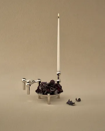 Candela STOFF Nagel by ester & erik, confezione da 6 - Off-white - STOFF Nagel