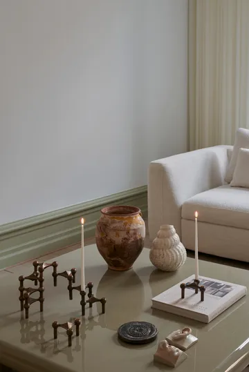 Candela STOFF Nagel by ester & erik, confezione da 6 - Off-white - STOFF Nagel