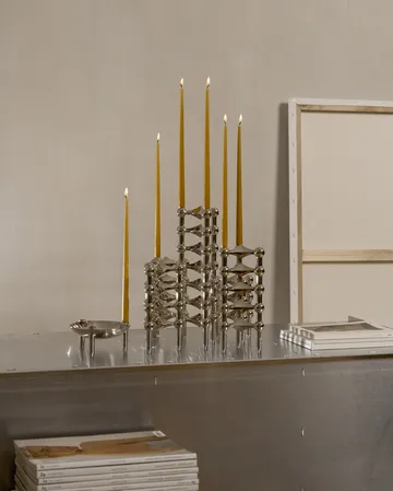 Candela STOFF Nagel by ester & erik, confezione da 6 - Senape - STOFF Nagel