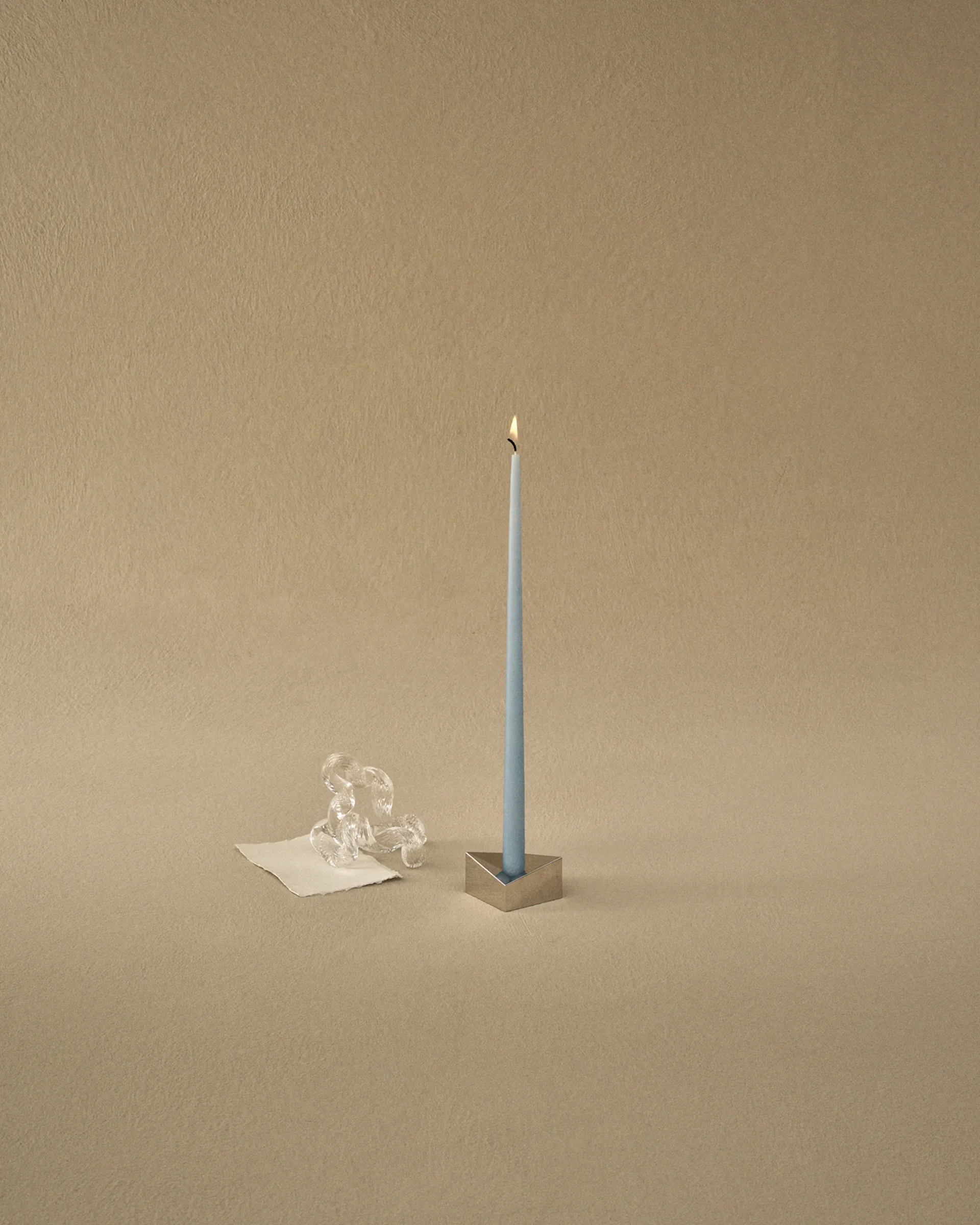 Candela STOFF Nagel by ester & erik, confezione da 6, Sky blue STOFF Nagel