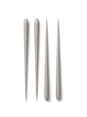 Candela STOFF Nagel by ester & erik grande, confezione da 4 - Sand - STOFF Nagel