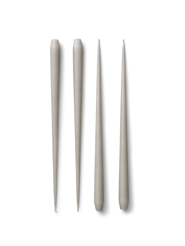 Candela STOFF Nagel by ester & erik grande, confezione da 4 - Sand - STOFF Nagel