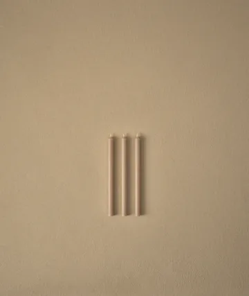 Candele Nagel confezione da 12 - Beige - STOFF Nagel