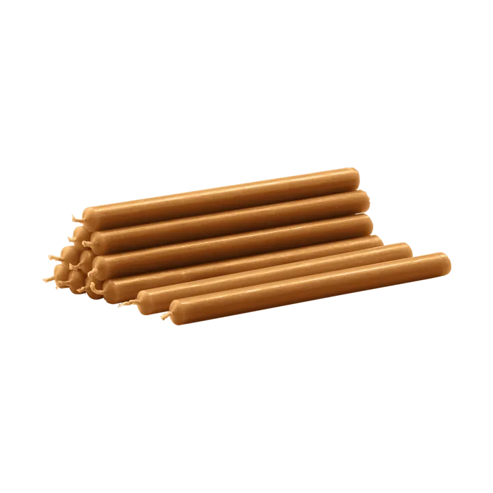 Candele Nagel confezione da 12 - Cammel - STOFF Nagel
