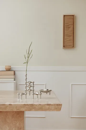 Candeliere STOFF Nagel confezione da 3 - cromo - STOFF Nagel