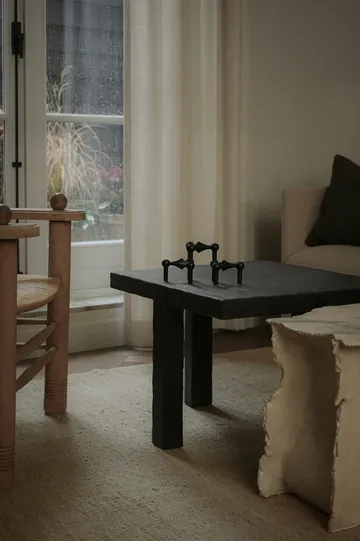 Candeliere STOFF Nagel confezione da 3 - nero - STOFF Nagel