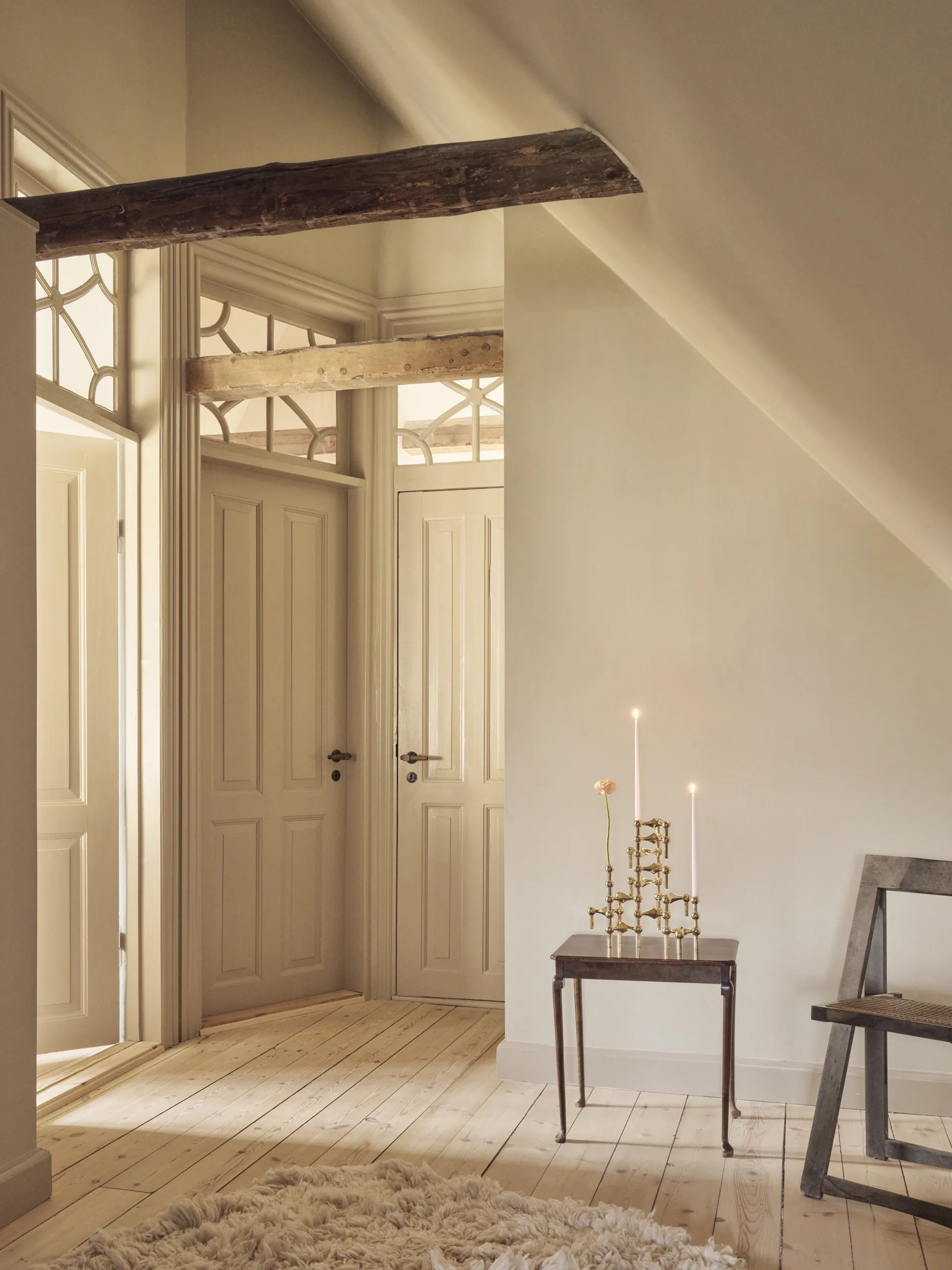 Candeliere STOFF Nagel confezione da 3, ottone STOFF Nagel