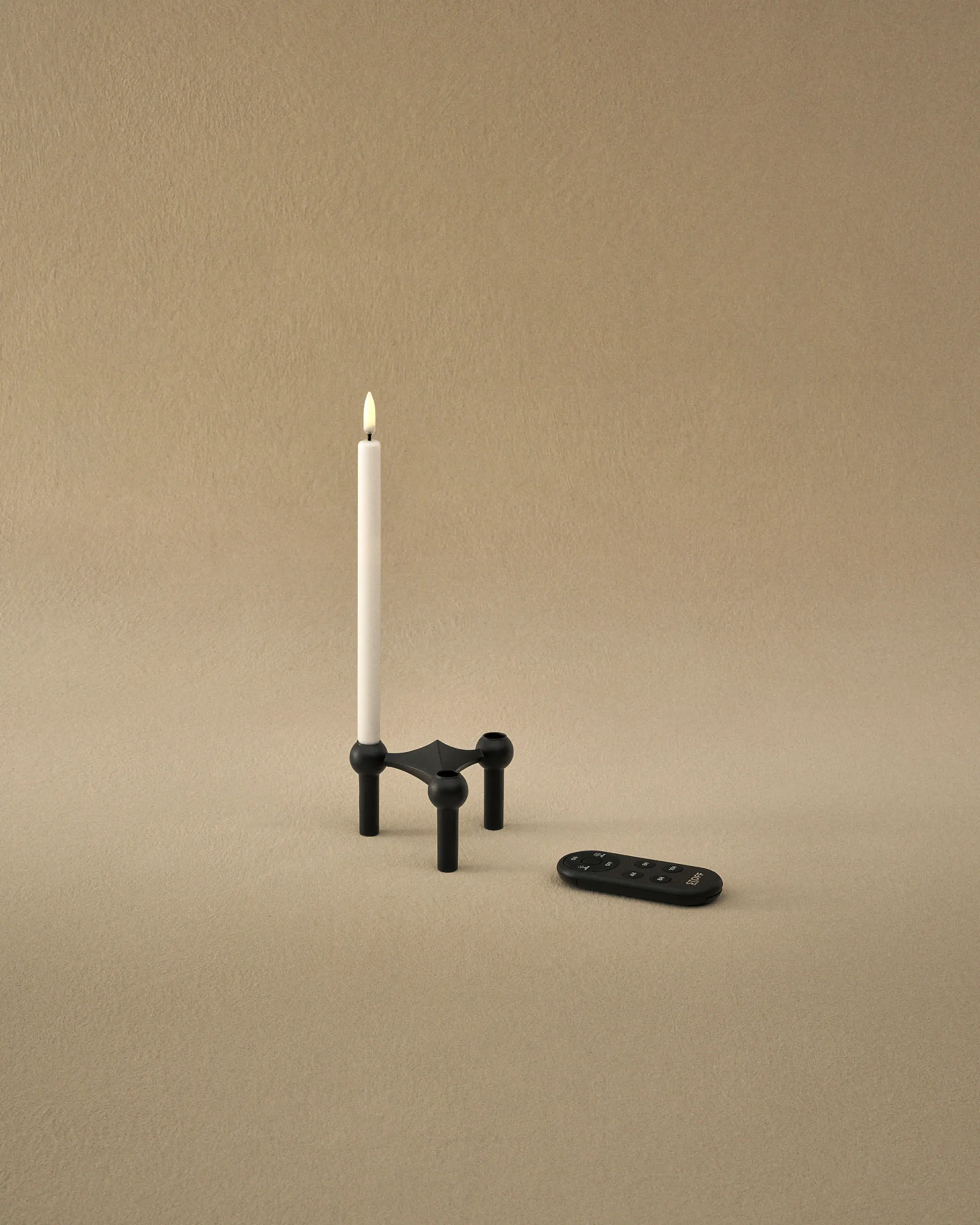 Lampada LED STOFF Nagel di Uyuni Lighting, confezione da 2, bianco STOFF Nagel