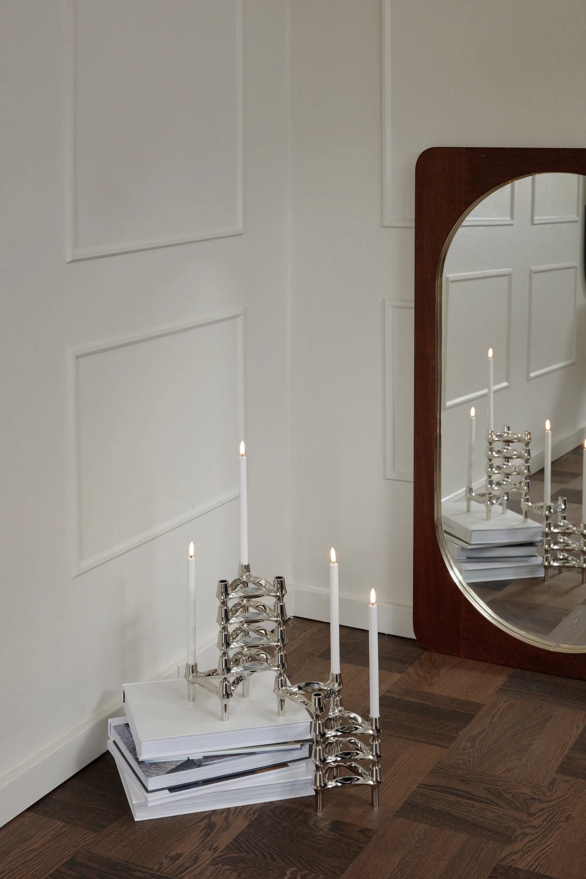 Lampada LED STOFF Nagel di Uyuni Lighting, confezione da 2, bianco STOFF Nagel