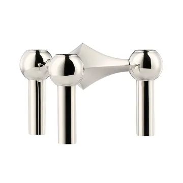 Portacandela Nagel - cromo - STOFF Nagel