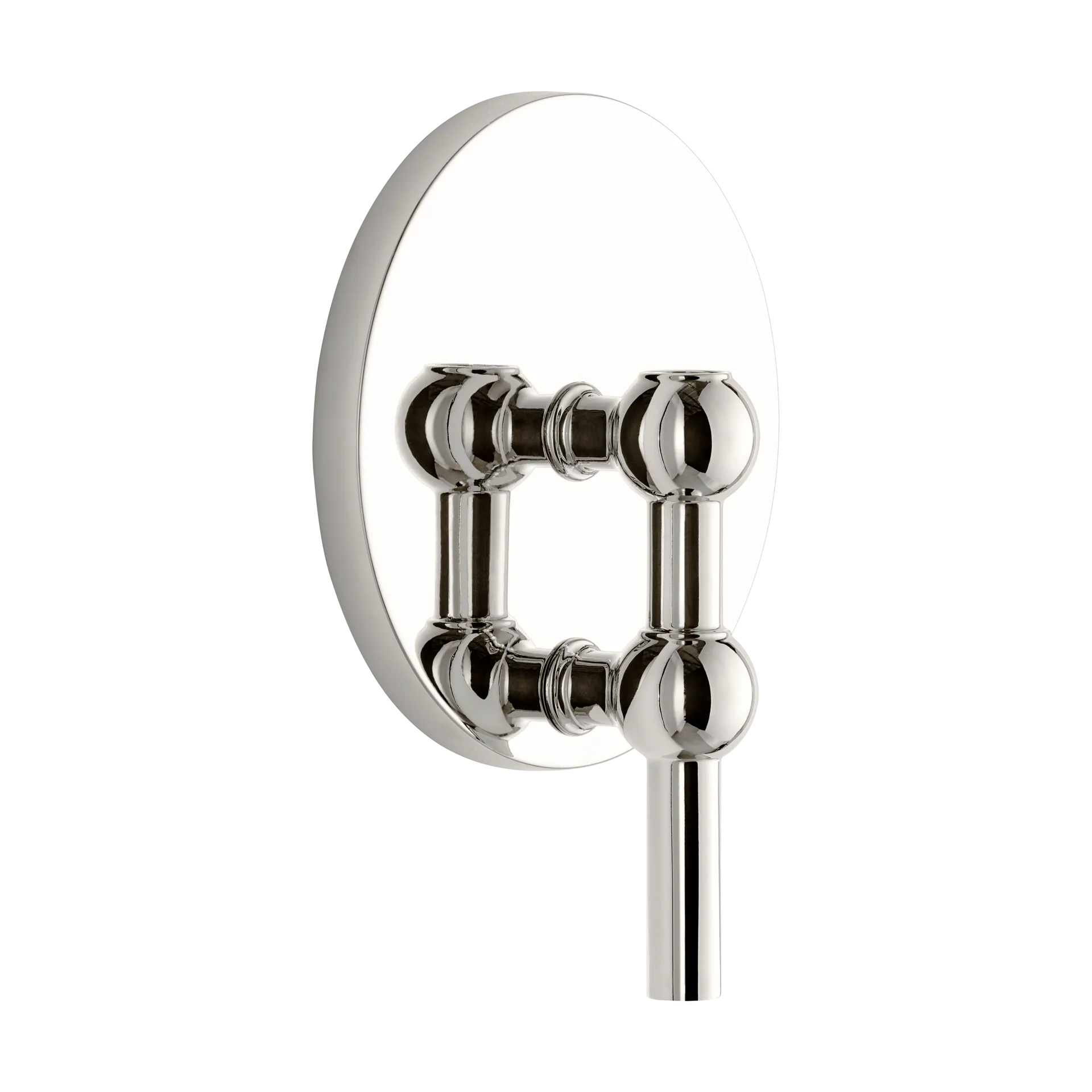 Portacandele da parete STOFF Nagel, Cromo STOFF Nagel