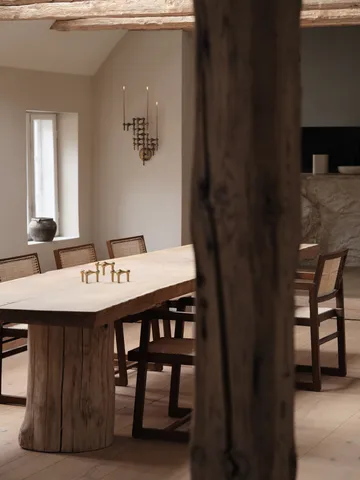 Portacandele da parete STOFF Nagel - Ottone bronzato - STOFF Nagel