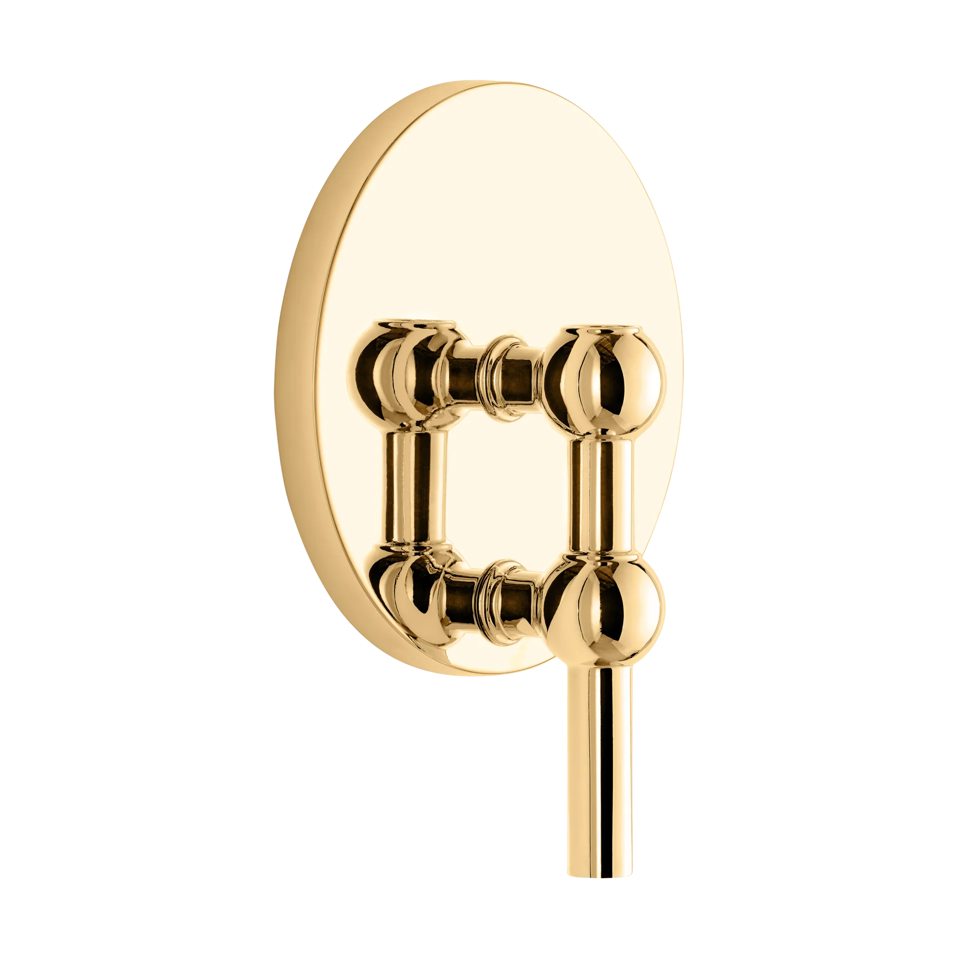 Portacandele da parete STOFF Nagel, Ottone STOFF Nagel