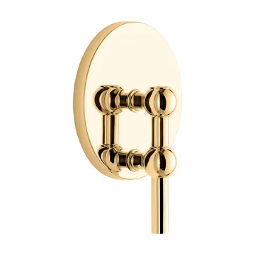 Portacandele da parete STOFF Nagel - Ottone - STOFF Nagel