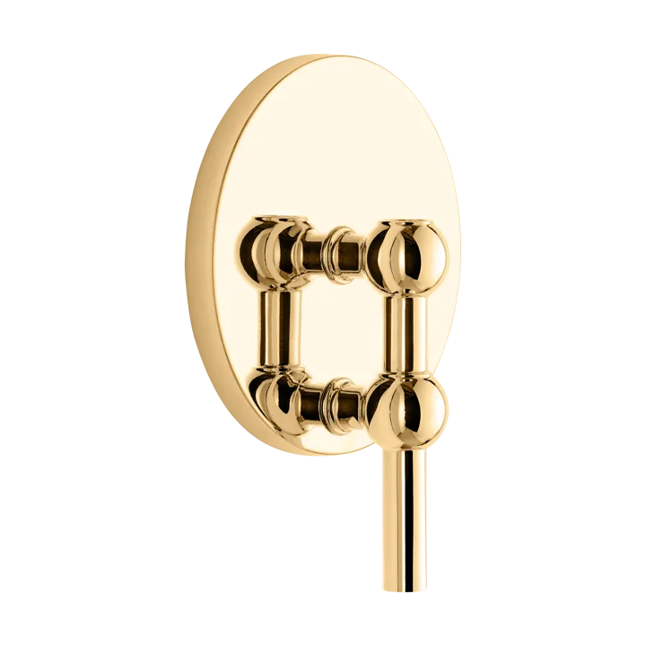 Portacandele da parete STOFF Nagel - Ottone - STOFF Nagel