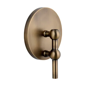 STOFF Nagel portacandele da parete - Ottone bronzato - STOFF Nagel