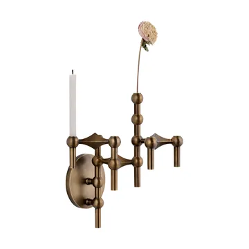 STOFF Nagel portacandele da parete - Ottone bronzato - STOFF Nagel