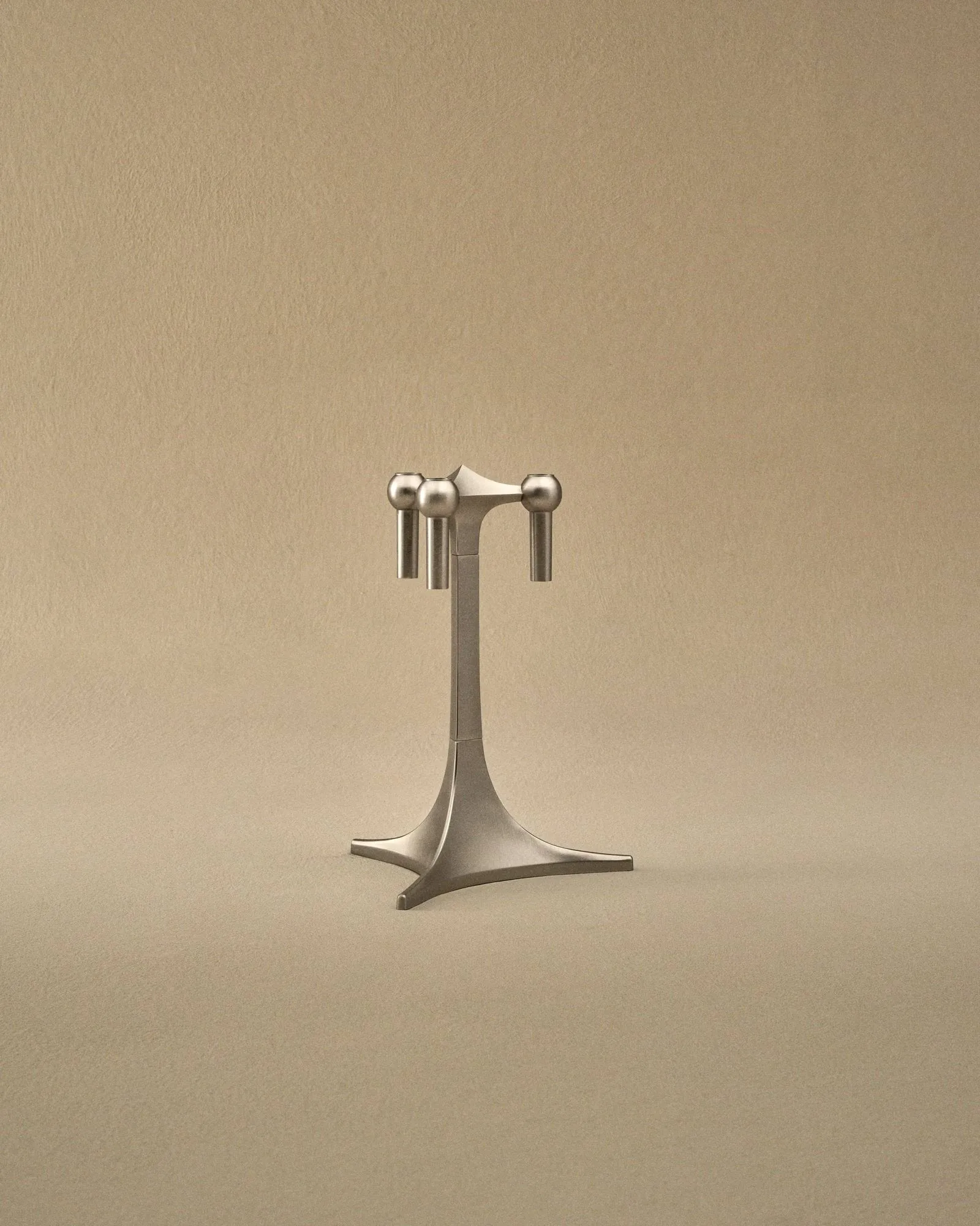 STOFF Nagel supporto, cromo spazzolato STOFF Nagel