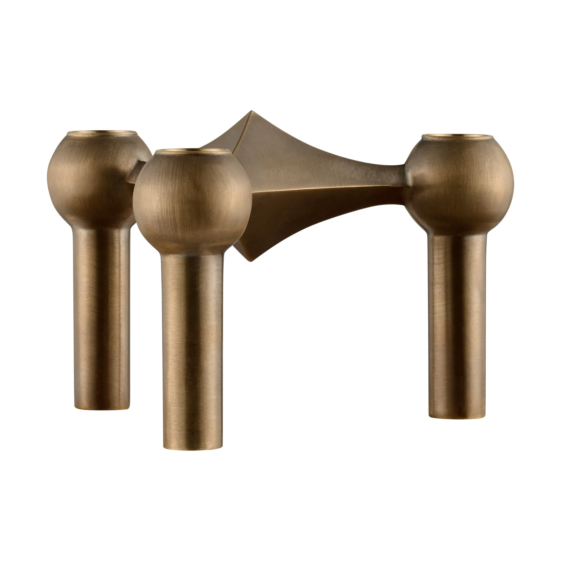 Portacandela Nagel, Bronzed brass STOFF