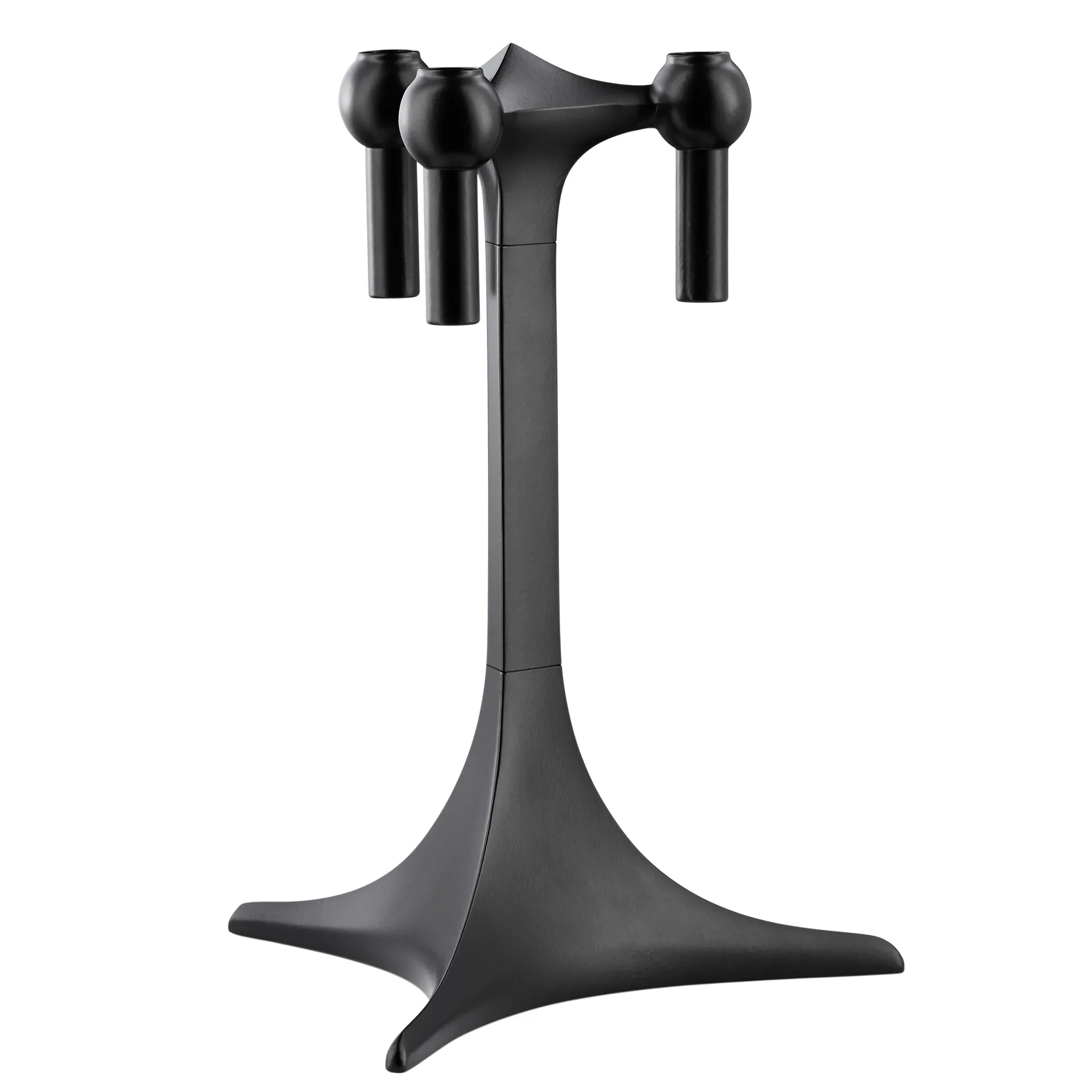 Portacandela STOFF Nagel, Nero STOFF