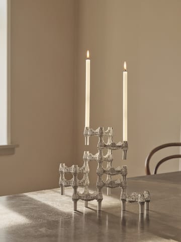 Portacandele STOFF Quist  - Cromo spazzolato - STOFF