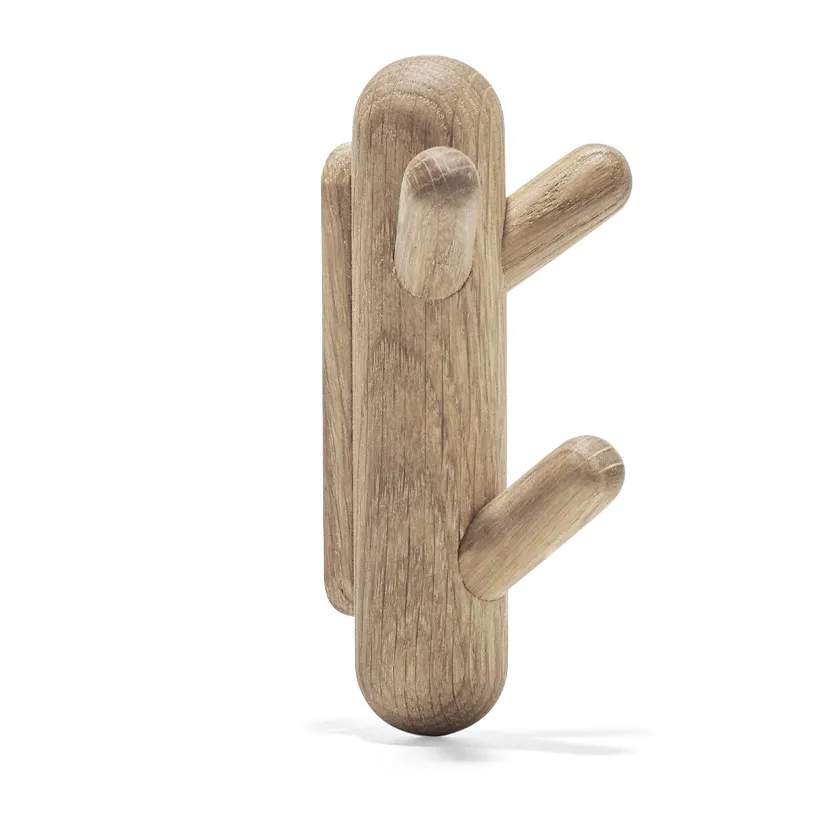 Gancio Totem 3, Bianco-oliato Stolab