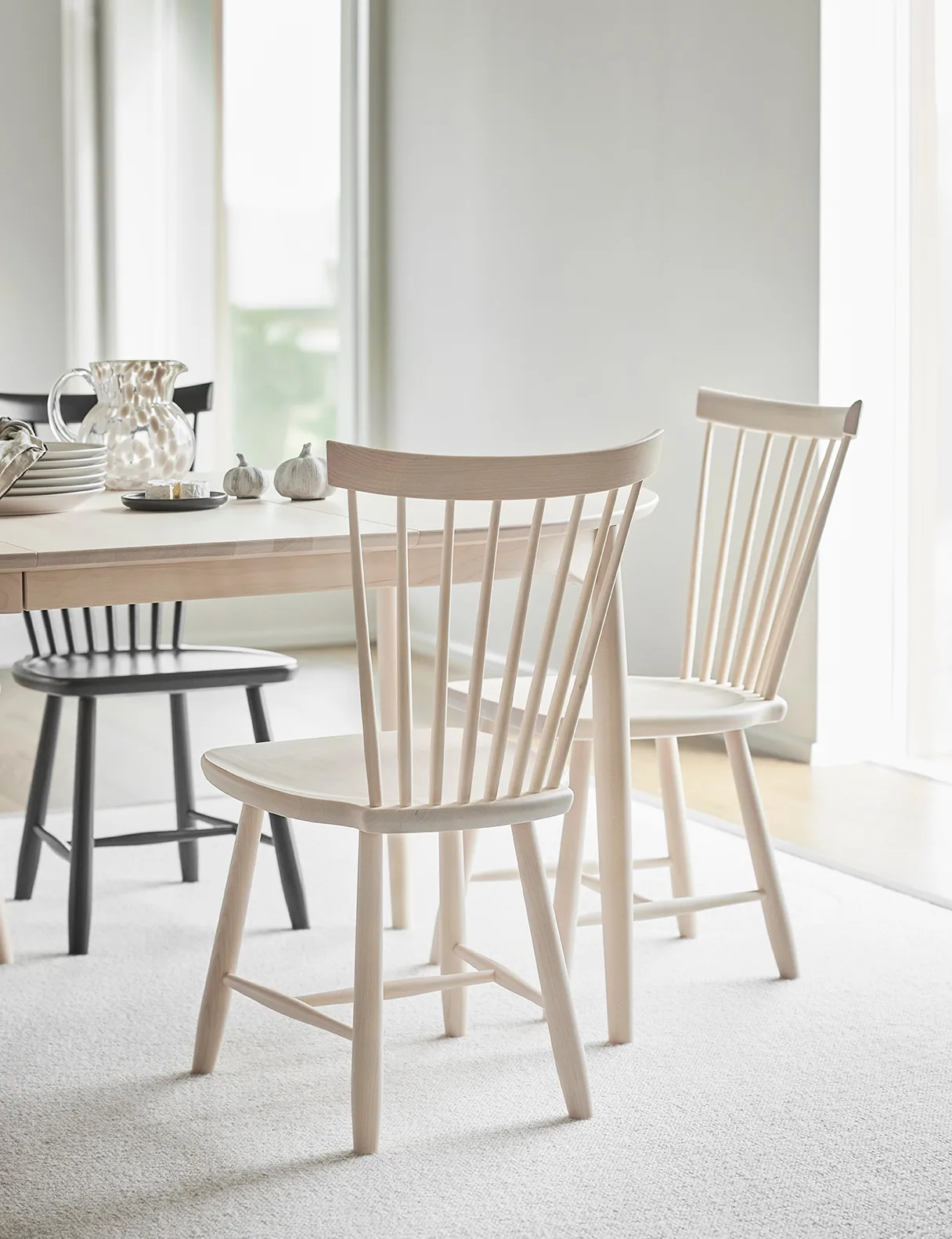 Lilla Åle sedia rovere, Nero Stolab