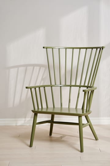Poltrona con cuscino&poggiatesta Henriette Verde oliva-Moonlight - undefined - Stolab