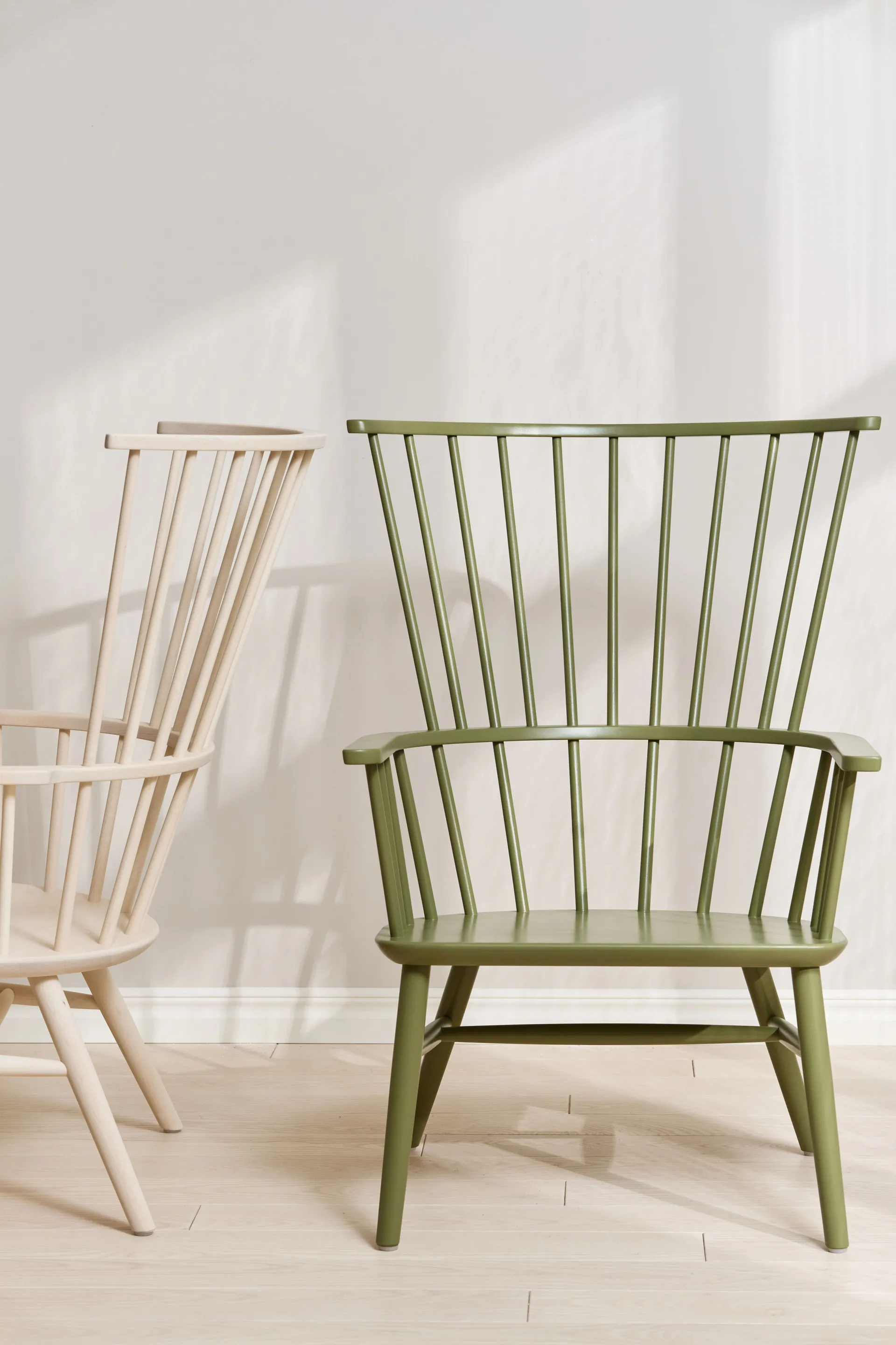 Poltrona con cuscino&poggiatesta Henriette Verde oliva-Moonlight Stolab