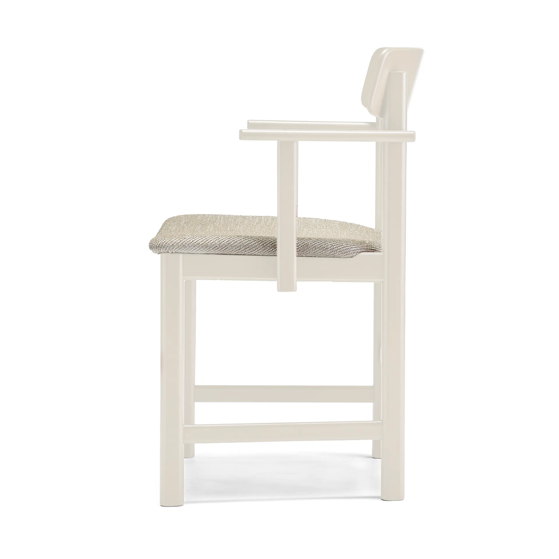 Poltrona Pal, Betulla chiara laccato opaco-driftwood Stolab