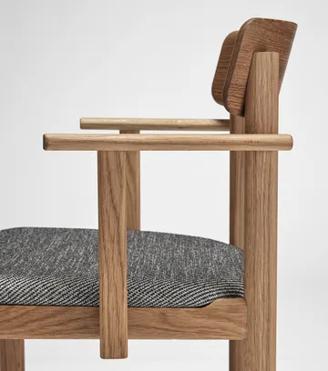 Poltrona Pal - Quercia naturale olio-Tornado V3576 - Stolab