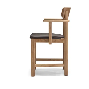 Poltrona Pal - Rovere naturale olio-Elmosoft 93129 - Stolab