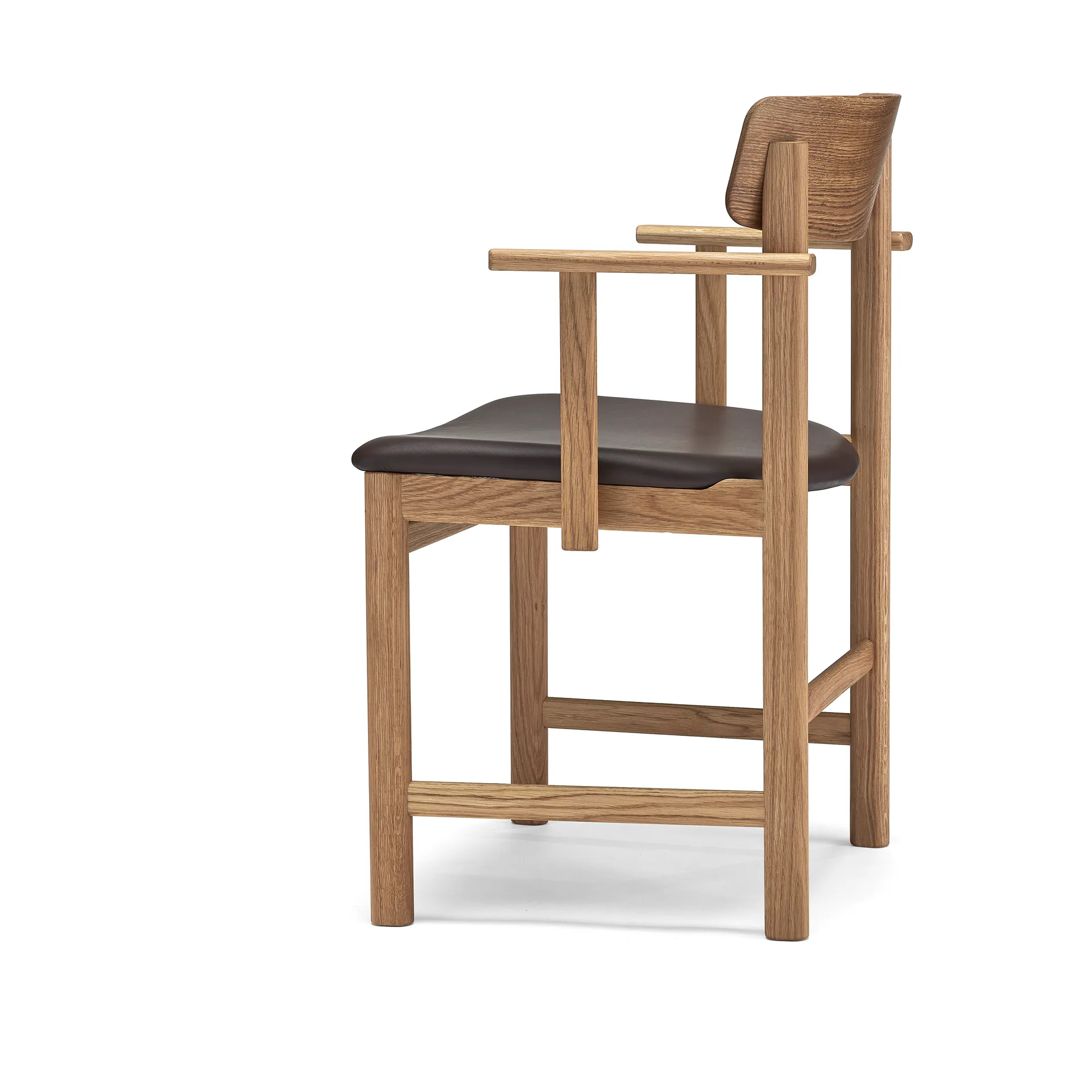 Poltrona Pal, Rovere naturale olio-Elmosoft 93129 Stolab