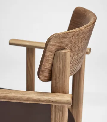 Poltrona Pal - Rovere naturale olio-Elmosoft 93129 - Stolab