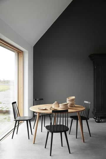 Sedia in rovere Pinnockio  - Matte Black 99 - Stolab