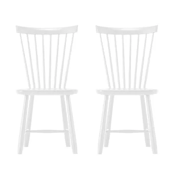 Sedia Lilla Åland, Bianco (betulla), confezione da 2 - Stolab