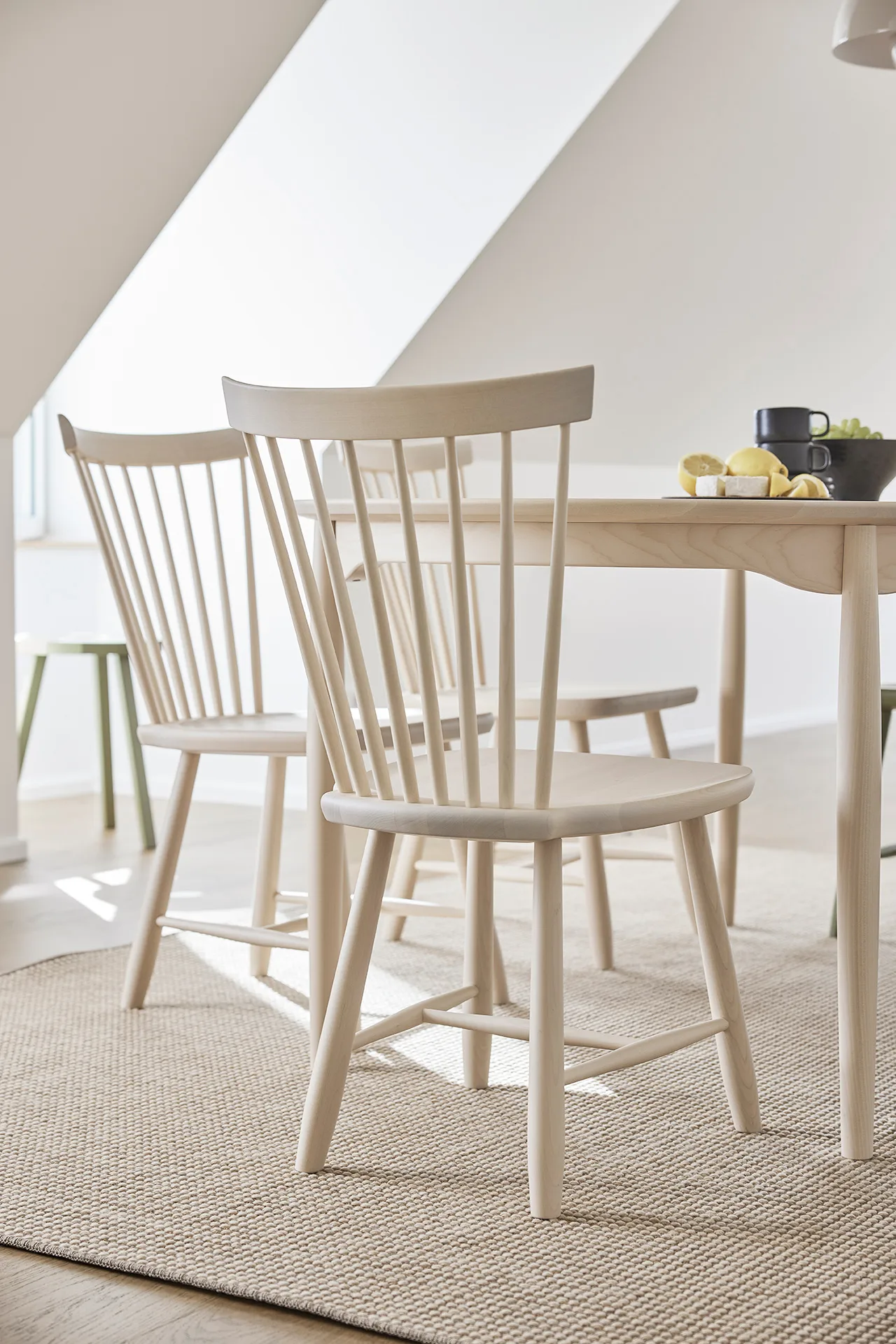 Sedia Lilla Åland, Grigio scuro (rovere) Stolab