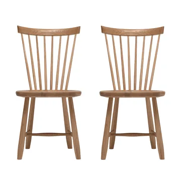 Sedia Lilla Åland, Olio naturale (rovere), confezione da 2 - Stolab
