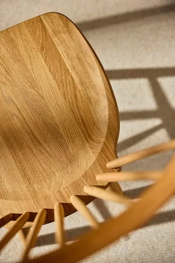 Sedia Lilla Åland - Olio naturale (rovere) - Stolab