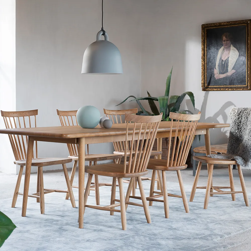 Sedia Lilla Åland, Verniciato naturale (rovere) Stolab