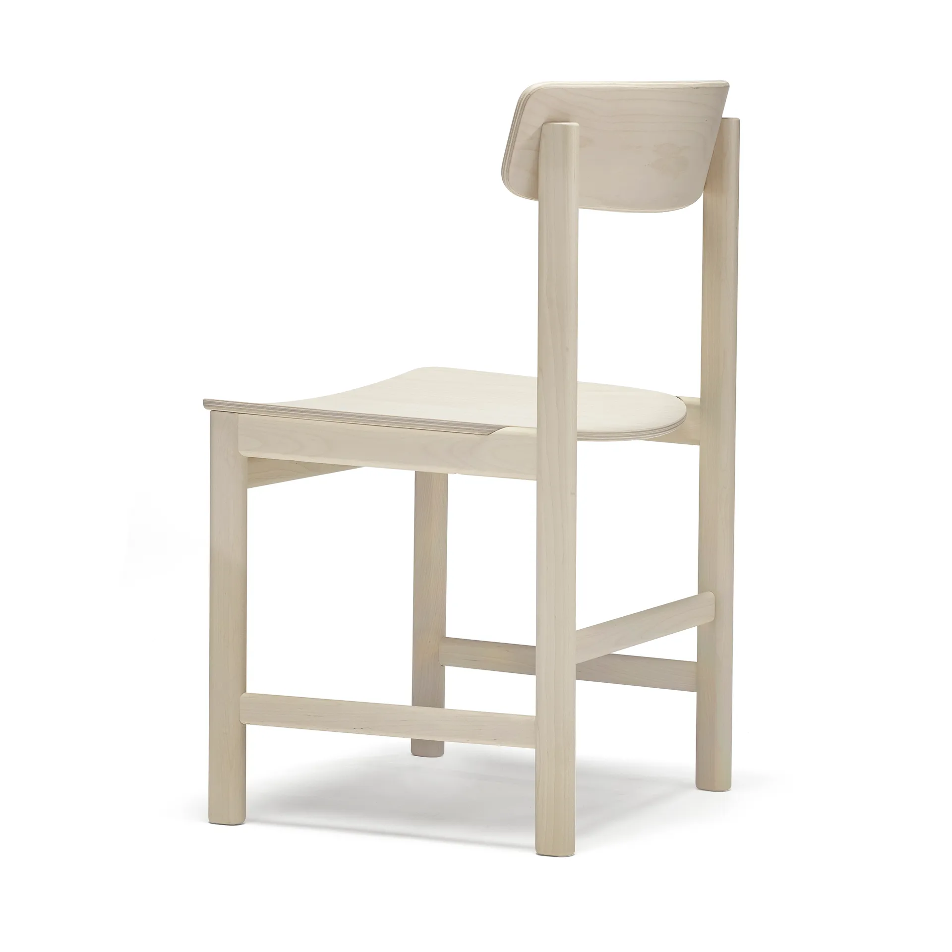 Sedia Pal, Betulla chiaro laccato opaco Stolab