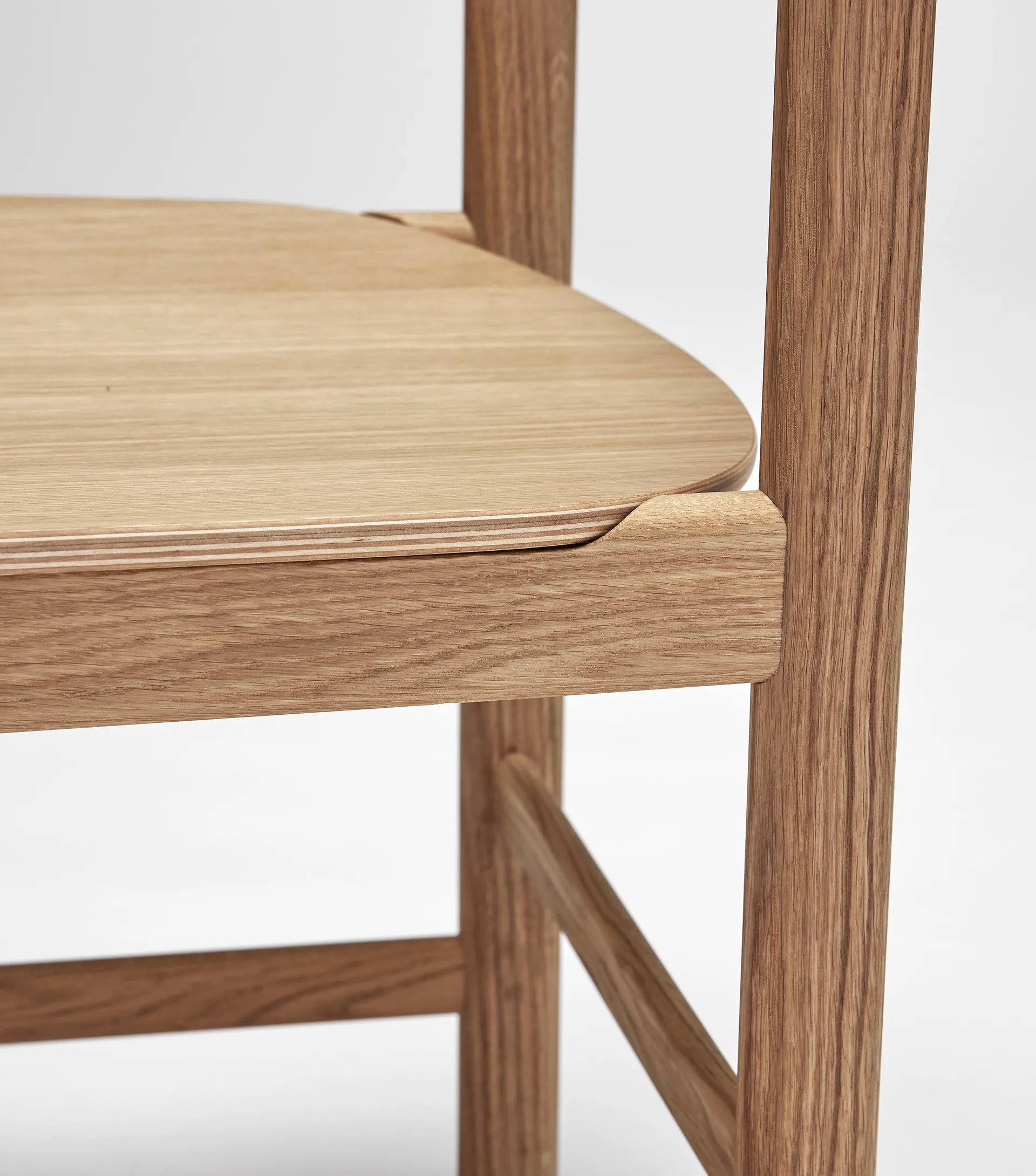 Sedia Pal, Quercia naturale olio Stolab