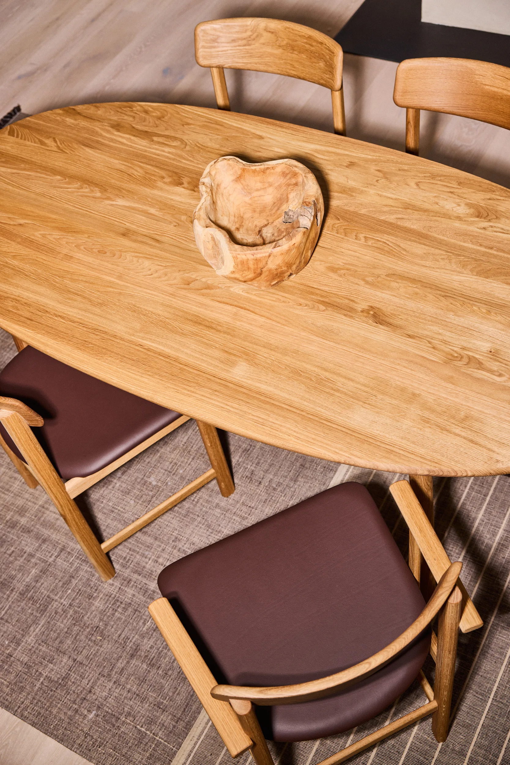 Sedia Pal, Rovere naturale olio-Elmosoft 93129 Stolab